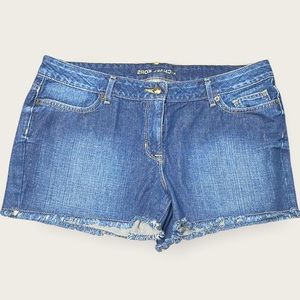 Michael Kors  Frayed  Bottom Jean Shorts Wonderful Condition Size 8
